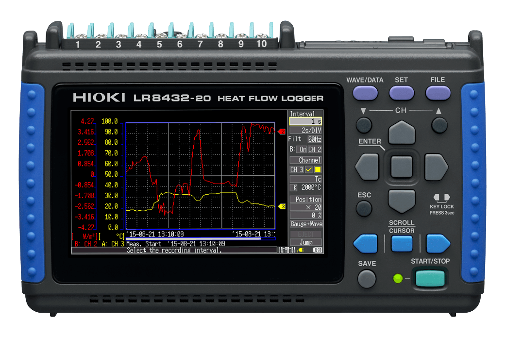 HEAT FLOW LOGGER LR8432